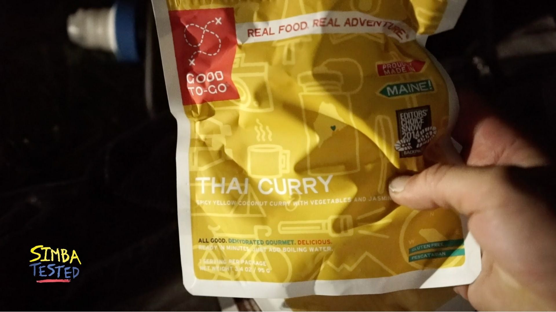 Simba Tested - GOOD TO GO Meals: Thai Curry vs Vegetable Korma