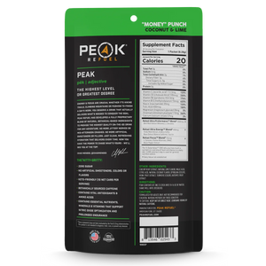 Peak Refuel - "Money" Punch Coconut & Lime Energy Drink